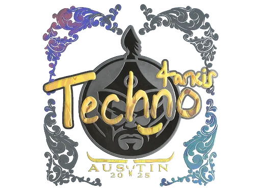 Sticker | Techno4K (Holo) | Austin 2025