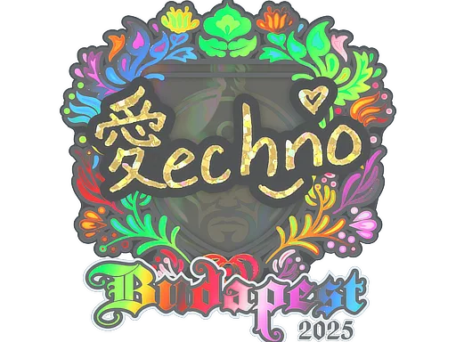 Sticker | Techno4K (Holo) | Budapest 2025