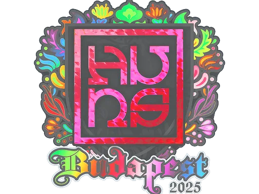 Sticker | The Huns (Holo) | Budapest 2025