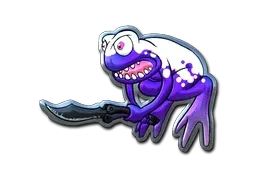 Sticker | Ultraviolet Poison Frog (Foil)