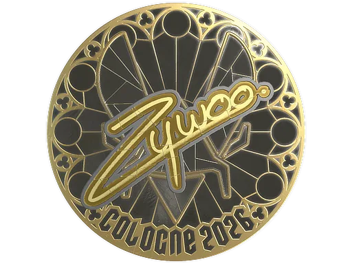Sticker | ZywOo (Gold) | Cologne 2026