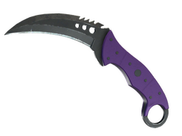 ★ Talon Knife | Ultraviolet (Well-Worn)