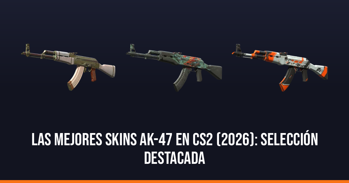 Las mejores skins AK-47 en CS2 (2026): selección destacada