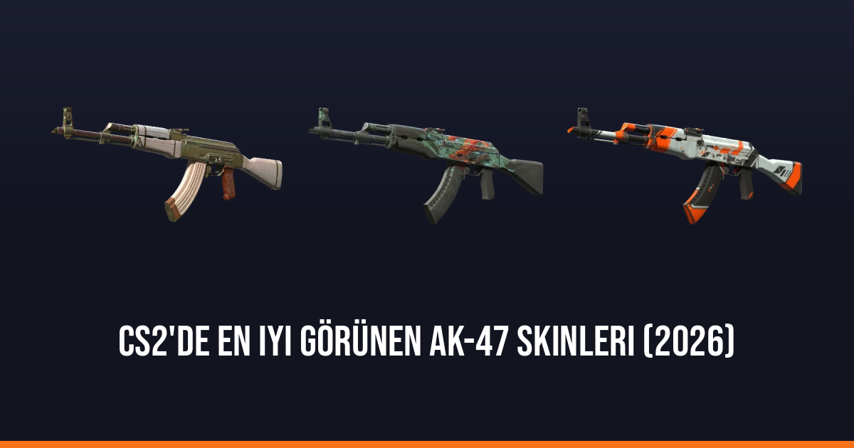 CS2'de en iyi görünen AK-47 skinleri (2026)