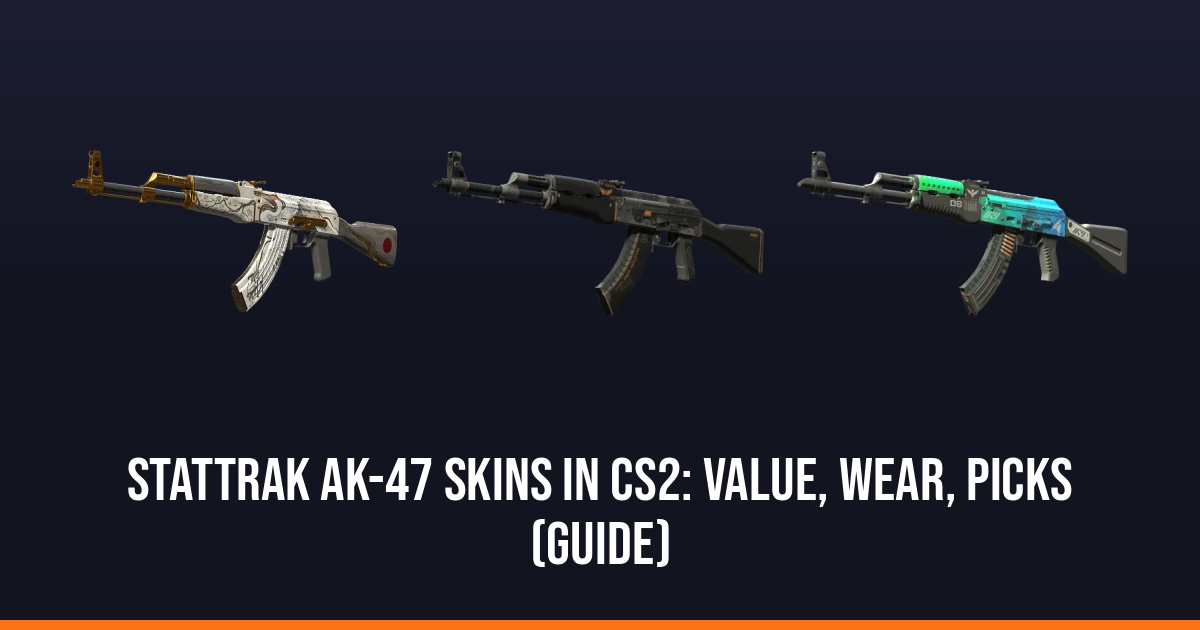 StatTrak AK-47 Skins in CS2: Value, Wear, Picks (Guide)