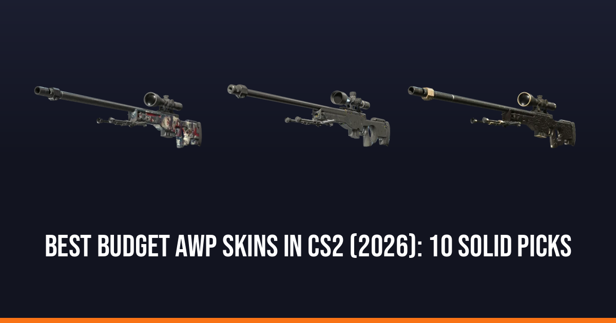 Best Budget AWP Skins in CS2 (2026): 10 Solid Picks