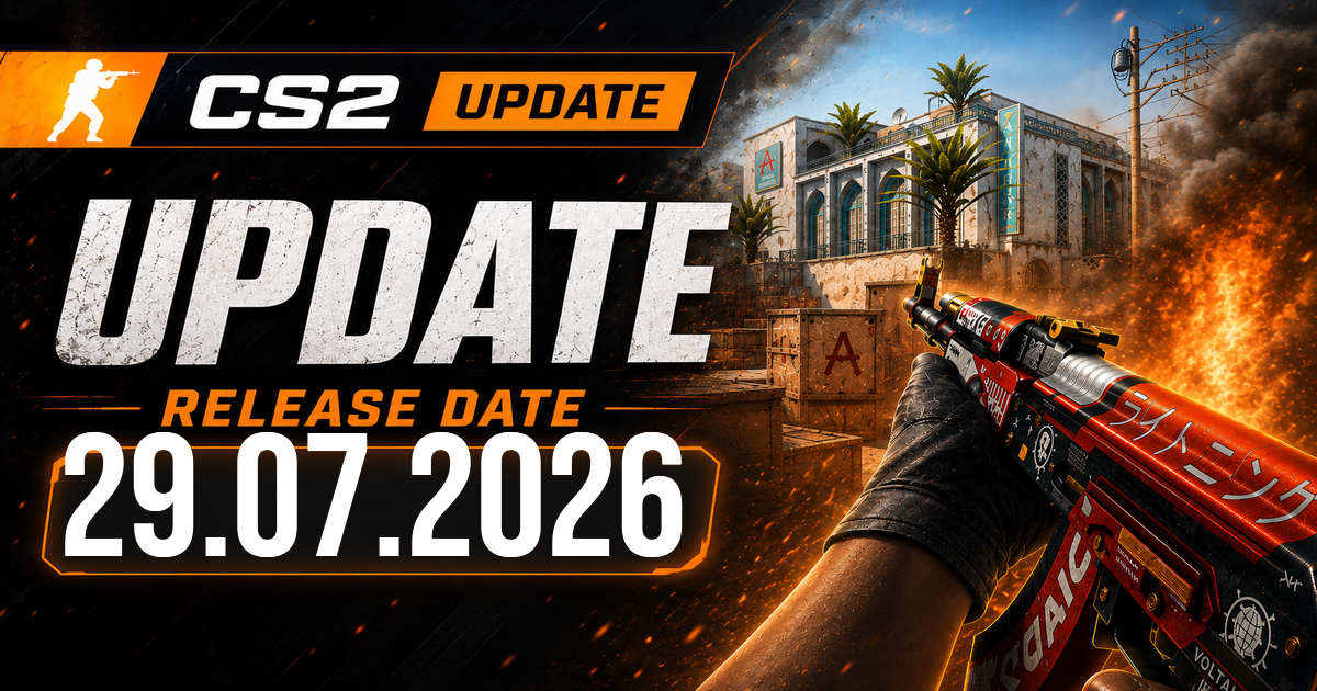 Counter-Strike 2 Update vom 29. Juli 2026: Ranked-Sticker