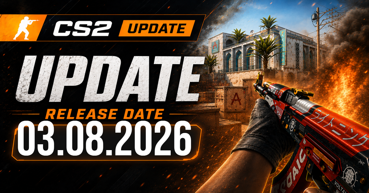Counter-Strike 2 Update 3. August 2026: Granaten-Bug behoben